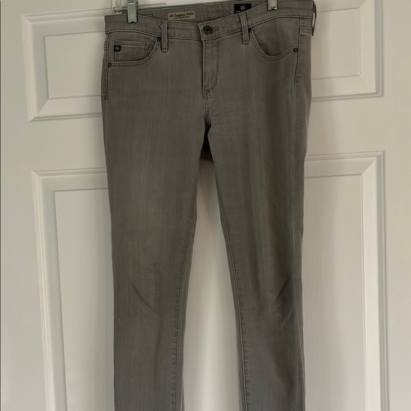 Ag Adriano Goldschmied Light Gray Skinny Jeans - Picture 1 of 10